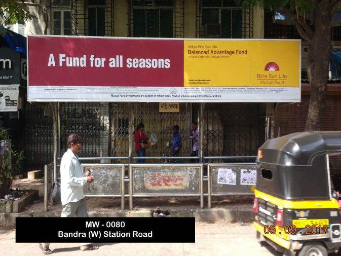 Best OOH Ad agency in Mumbai, Bus Shelter Hoardings Rates in Bandra West Bus Stop Mumbai